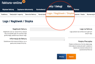 Jak dodać logo podpis lub pieczątkę do faktury