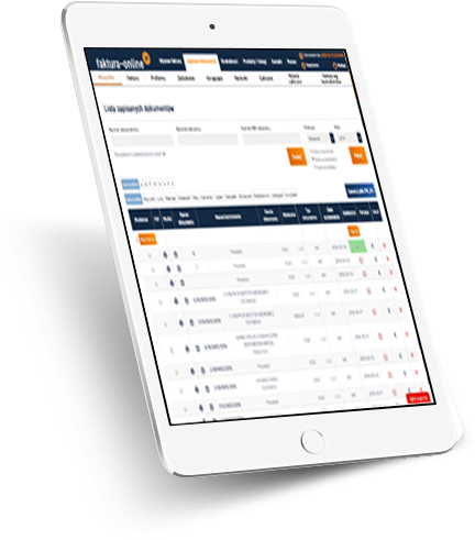 Archiwum wystawionych faktur online