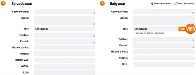 Jak działa VIES w programie do faktur?