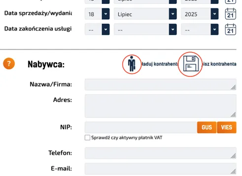 Jak edytować dane klienta z listy?