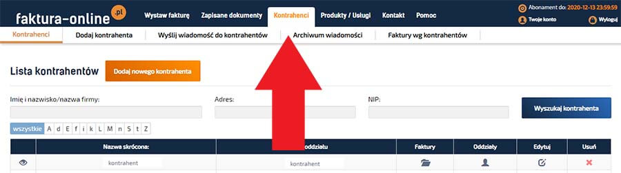 Baza klientów